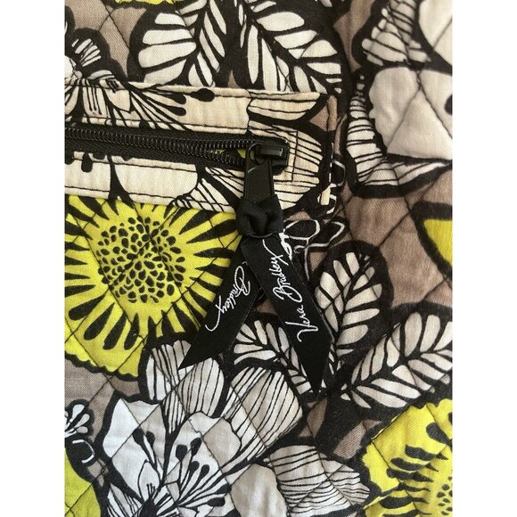 Vera Bradley Retired Emily Satchel Citron Quilted Shoulder Purse NICE SEE PHOTOS - Picture 14 of 16